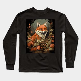 Foliage Fox Long Sleeve T-Shirt